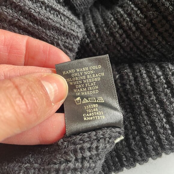 Women’s Ann Taylor Black Cardigan Sweater size Large - Picture 6 of 9